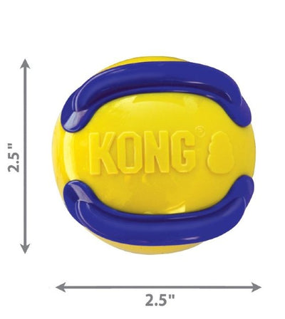 20% OFF: KONG Jaxx Brights Ball Dog Toy (Assorted Colors) - Good Dog People™