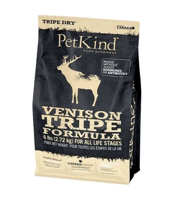 PetKind Venison Tripe Grain Free Dry Dog Food