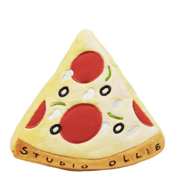 Dog toy 2024 pizza slice