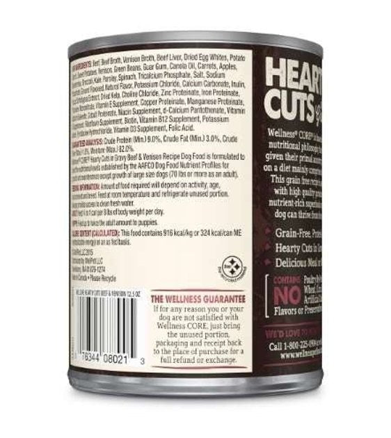 Wellness core hot sale hearty cuts