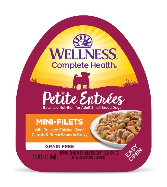 Wellness Petite Entrees Mini Filets Roasted Chicken Beef