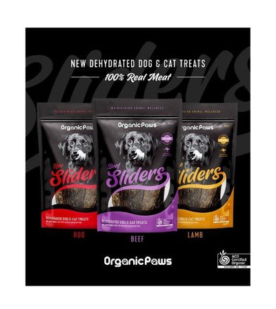 Organic Paws Lamb Sliders Dehydrated Dogs & Cats Treats