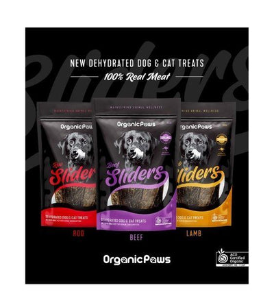 Organic Paws Beef Sliders Dehydrated Dogs & Cats Treats