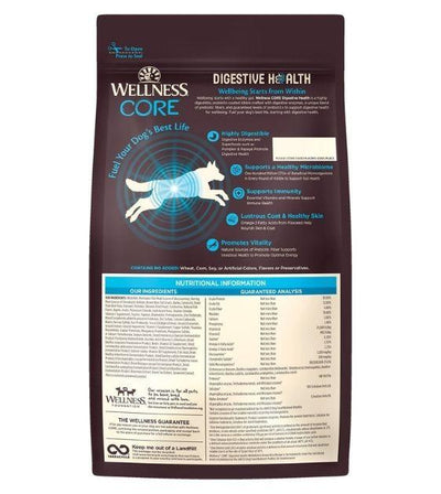 Wellness CORE Digestive Health Whitefish Recipe (Whitefish & Brown Rice) Dry Dog Food