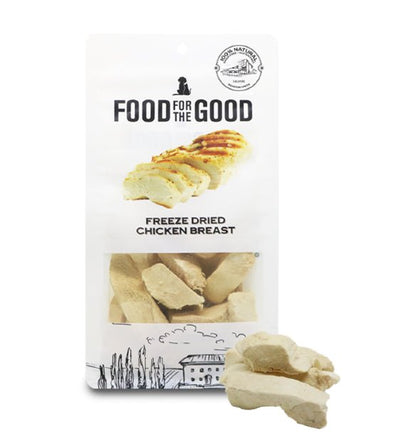 30% OFF: Food For The Good Freeze Dried Chicken Breast Cat & Dog Treats - Good Dog People™