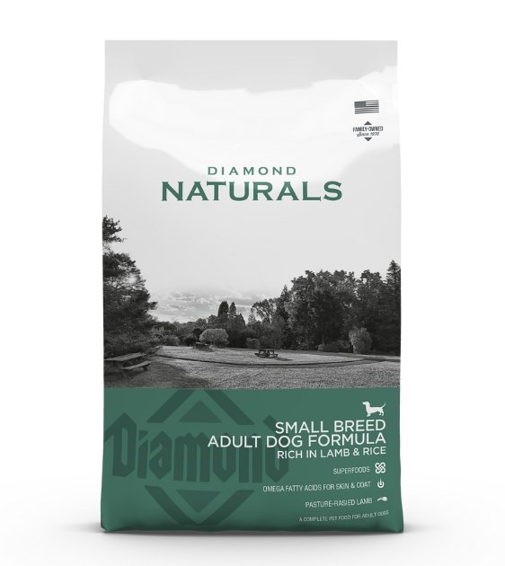 Diamond Naturals Small Breed Adult Formula Rich in Lamb Rice Dog Food Good Dog People