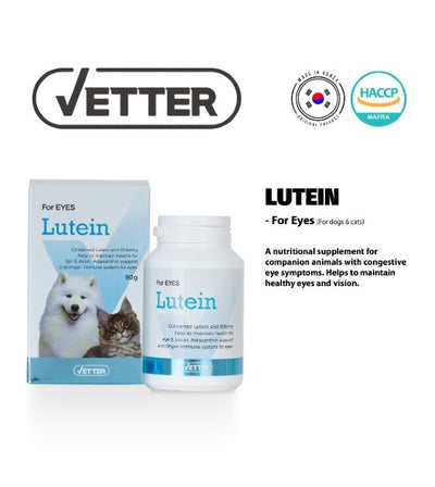 30% OFF: Vetter Lutein Eyes Health Supplements for Dogs & Cats - Good Dog People™