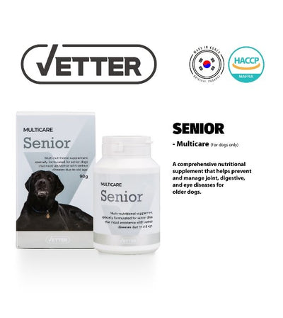 30% OFF: Vetter Senior Multi-Care Supplements for Dogs - Good Dog People™