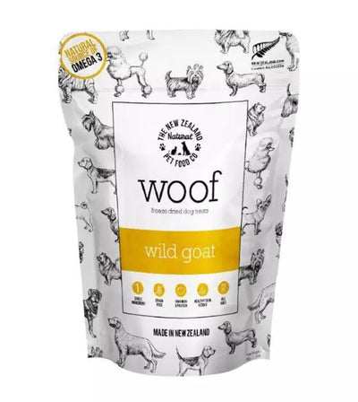 30% OFF: WOOF Freeze Dried Raw Wild Goat Dog Treats - Good Dog People™