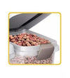 Stefanplast Premium Cat & Dog Food Container (Bianco Trasparente)