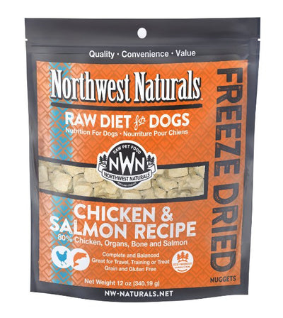 $43 ONLY: Northwest Natural's Freeze Dried Chicken & Salmon Nuggets Dog Food - Good Dog People™