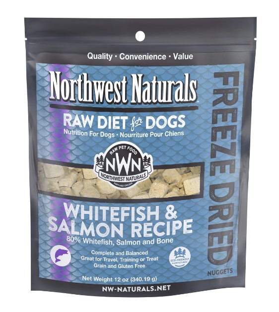 $40 ONLY [CLEARANCE]: Northwest Natural's Freeze Dried Raw Dog Food (Whitefish & Salmon)