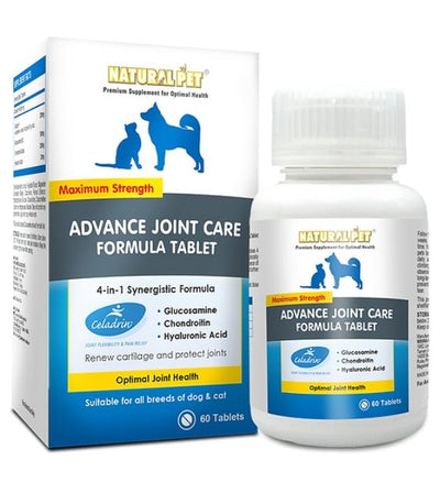 5% OFF: NATURAL PET® Advance Joint Care Formula Tablet for Cats & Dogs - Good Dog People™