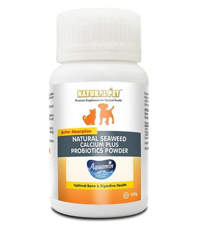 5% OFF: NATURAL PET® Natural Seaweed Calcium Plus Probiotics Powder for Cats & Dogs - Good Dog People™