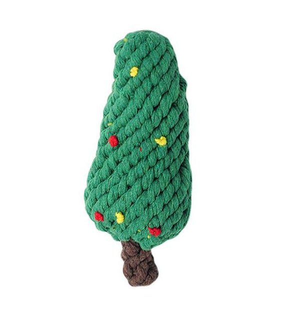 50% OFF: Christmas Cotton Rope Toy (Tree) - Good Dog People™