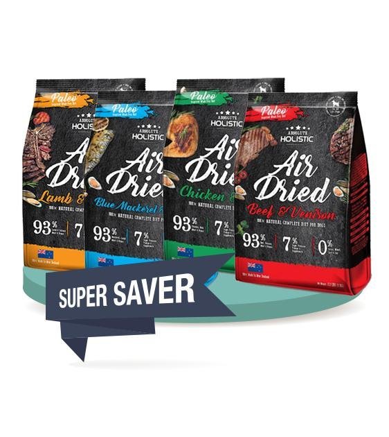 $57.80 ONLY [SAVER BUNDLE]: Absolute Holistic Air Dried Food 1kg - Good Dog People™