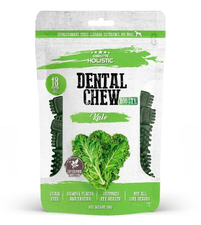 $6 ONLY: Absolute Holistic Boost Kale Petite Dental Dog Chews - Value Pack - Good Dog People™