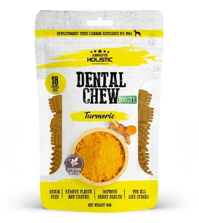 $6 ONLY: Absolute Holistic Boost Turmeric Petite Dental Dog Chews - Value Pack - Good Dog People™