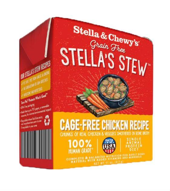 Stella Chewy s Grain Free Stews Cage Free Chicken Wet Dog Food