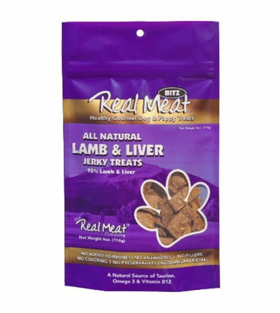 $9.90 ONLY [PWP SPECIAL]: The Real Meat Company All Natural Lamb & Liver Jerky Dog Treats - Good Dog People™