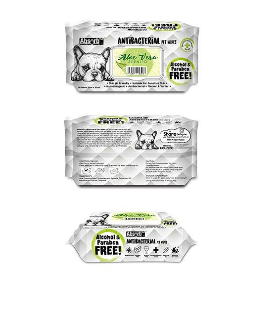 Aloe vera wipes for dogs online