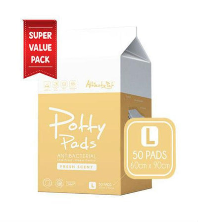 Altimate Pet Antibacterial Odour Control Potty Pee Pad - Large (60cm x 90cm)