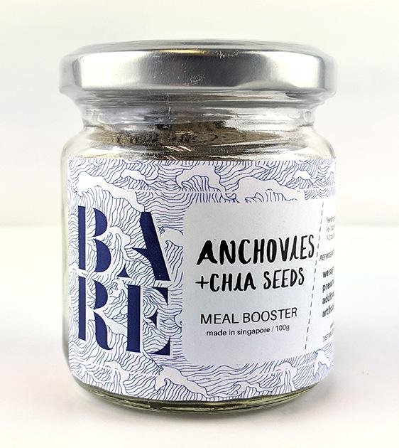 30% OFF: BARE Meal Booster (Anchovies & Chia Seeds) Dog Food Mixer
