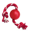 Kong Classic Ball with Rope Dog Toy