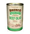 Bronco Beef Olio Canned Wet Dog Food