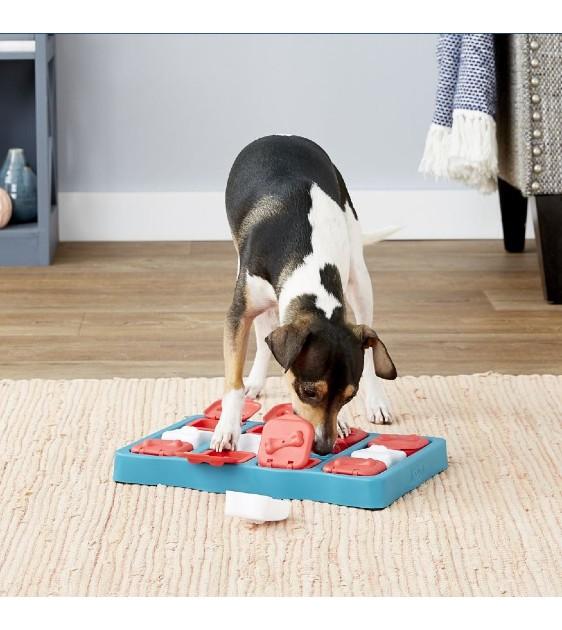 Nina ottosson by outward hound outlet dog brick interactive dog toy