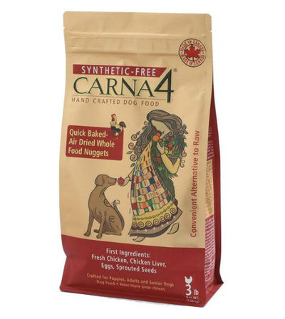 Carna4 Quick Baked Air Dried Dry Dog Food (Chicken)