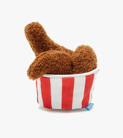 $18 ONLY: BarkShop Cooped Up Fried Chicken Dog Plush Toy