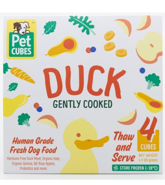 Buy PetCubes Cooked Dog Food (Duck)