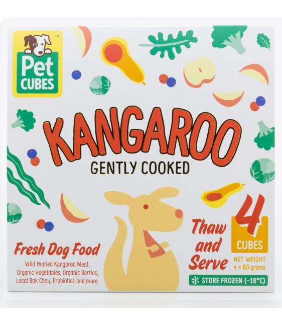 Buy PetCubes Cooked Dog Food (Kangaroo)