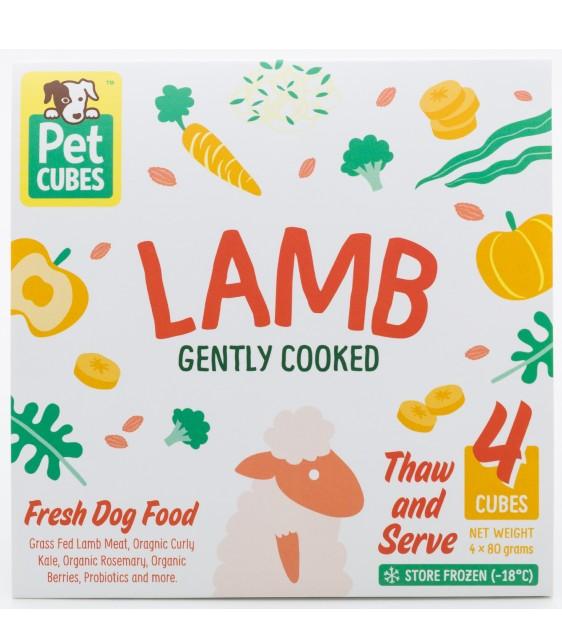 Buy PetCubes Cooked Dog Food (Lamb)