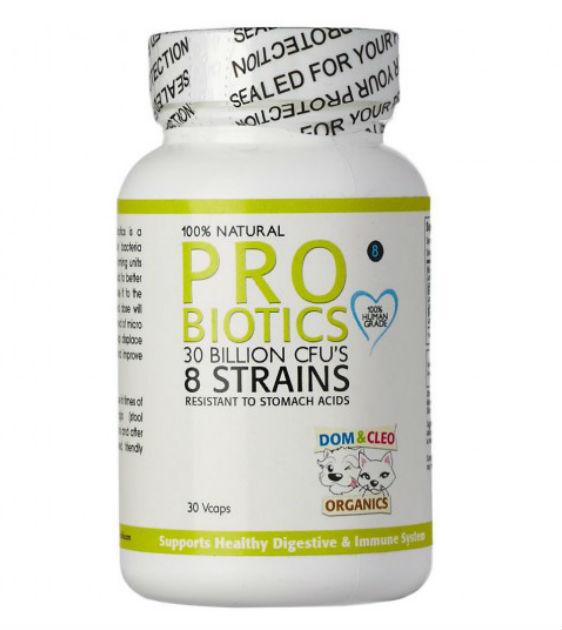 10% OFF: Dom & Cleo Probiotics Supplements For Dogs & Cats