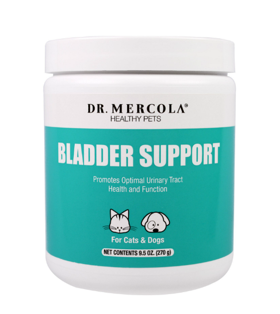 Dr. Mercola's Bladder Support for Pets Urinary Tract Health and Function