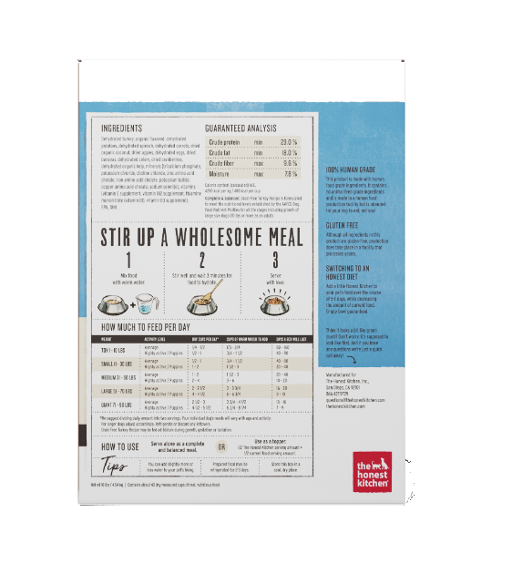 The Honest Kitchen Embark Dehydrated Dog Food Good Dog People