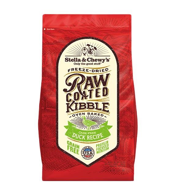 15% OFF + GIFT BOX: Stella & Chewy’s Grain Free Raw Coated Kibbles (Duck) Dry Dog Food