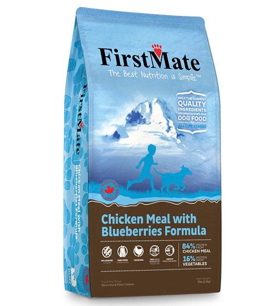 FirstMate Grain Free Chicken with Blueberries Dog Food Good Dog