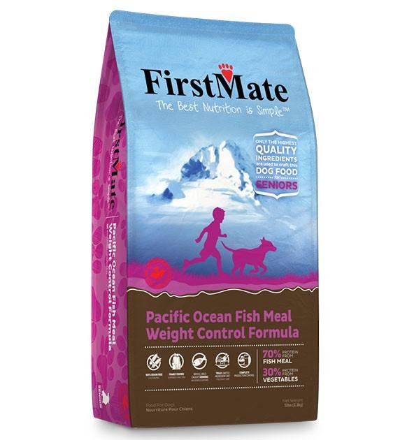 20% OFF: FirstMate Grain Free Pacific Ocean Fish Senior & Weight Control Dry Dog Food (Standard / Small Bites)