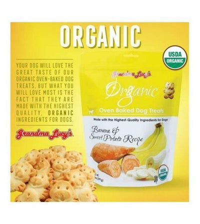 Grandma Lucy’s Organic Oven Baked Banana & Sweet Potato Dog Treats