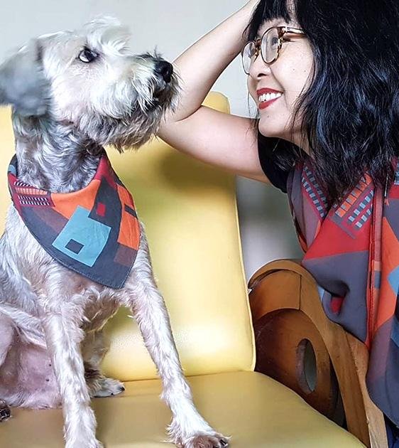 Good Dog People x Binary Style Dog Bandana Homage to Singapore Specials