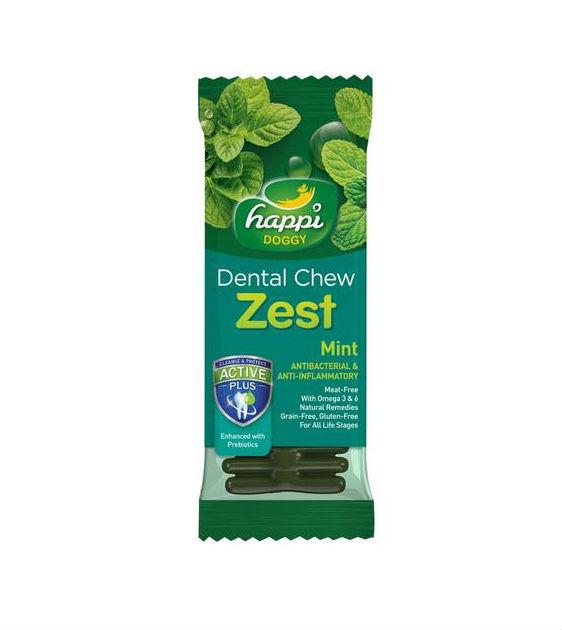 Happi Skippi Happi Doggy ZEST Dental Dog Chews Mint Good Dog People