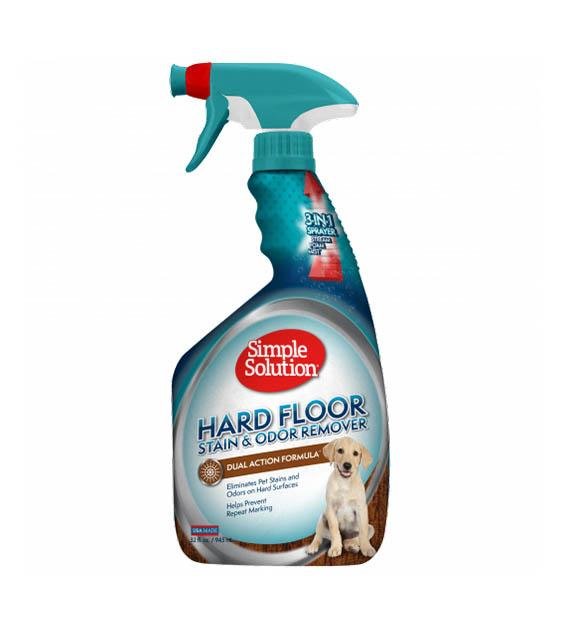 Simple Solution Hard Floor Stain & Odor Remover Dual Action Formula For Dogs