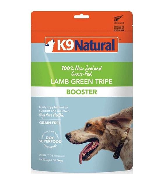 K9 Natural Freeze Dried Lamb Green Tripe Feast Dog Food Good Dog People