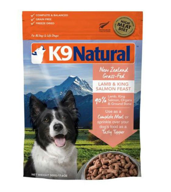 20% OFF : K9 Natural Freeze Dried Lamb & King Salmon Feast Dry Dog Food