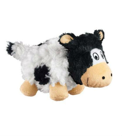Kong Barnyard Cruncheez Cow Dog Toy