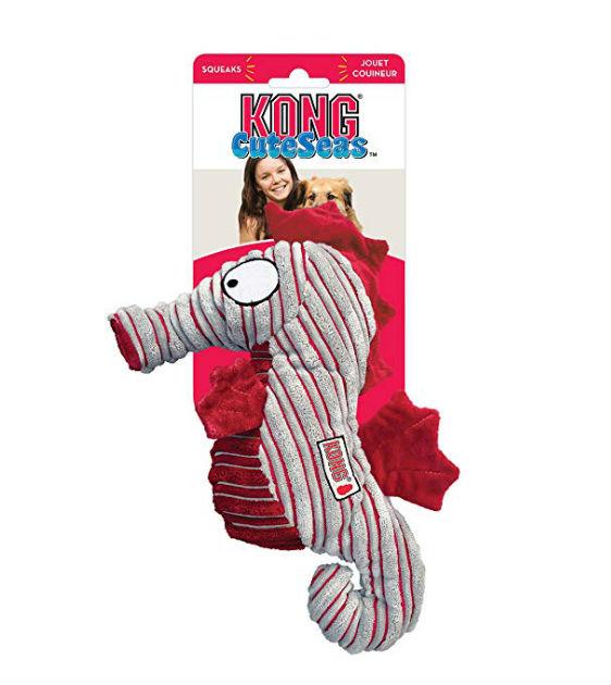 Kong Cuteseas Seahorse Plush Dog Toy Good Dog People™