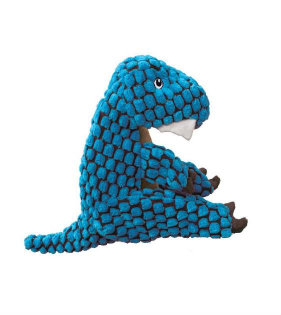 Kong Dynos Blue T-Rex Dog Toy Good Dog People™